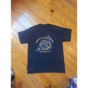 Pirates Of The Caribbean Walt Disney World Kids T Shirt Sz L